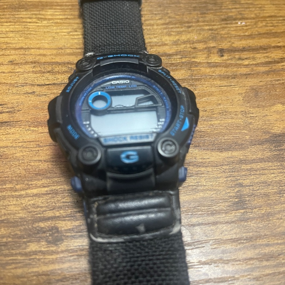 Casio G-Shock Black and Blue Watch G-7900MS - Picture 4 of 4